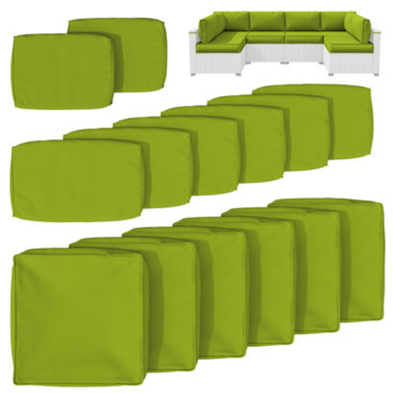 14-Piece Outdoor Seating Group Cushion Cover Only Covers