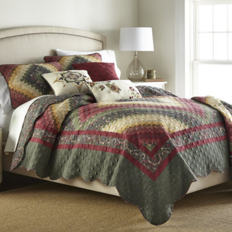 Donna Sharp Spice Postage Stamp UCC Quilt