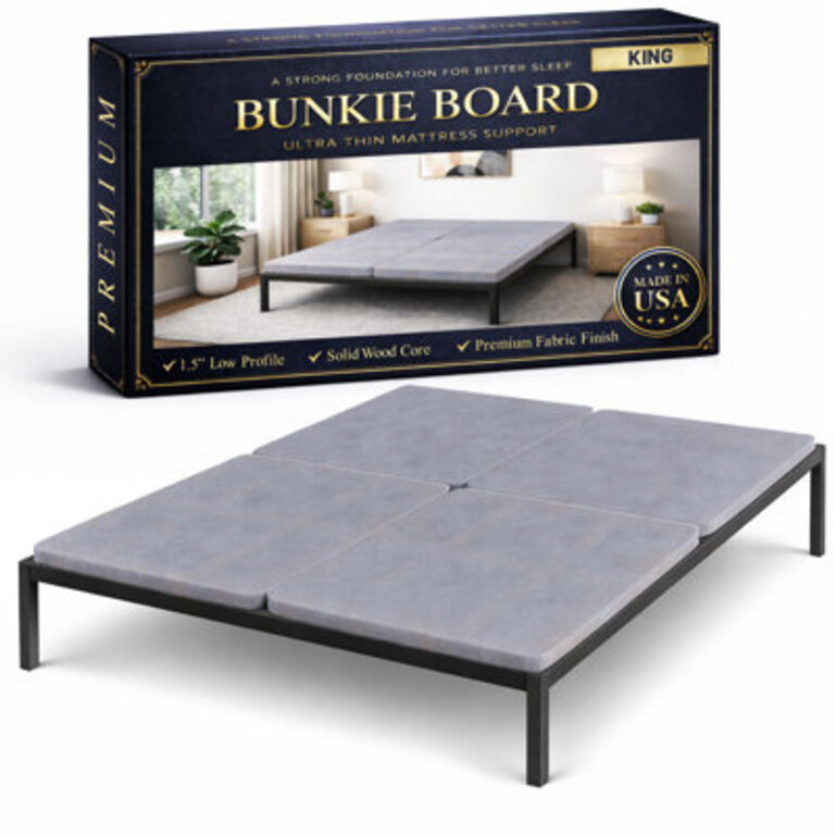 15 Split Wooden Bunkie Board  Slats for Mattress and Bed Support