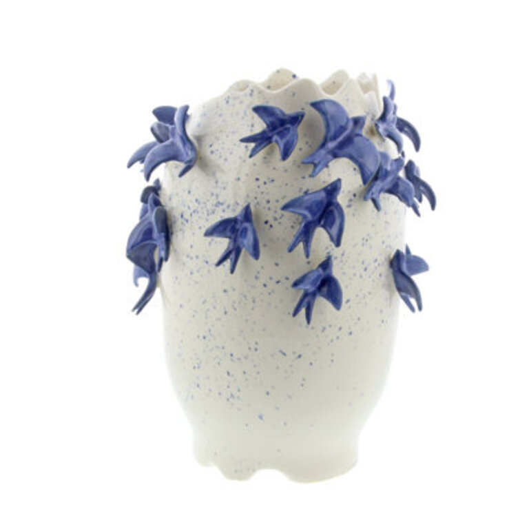 Euphemia Ceramic 3D Bird Novelty Vase