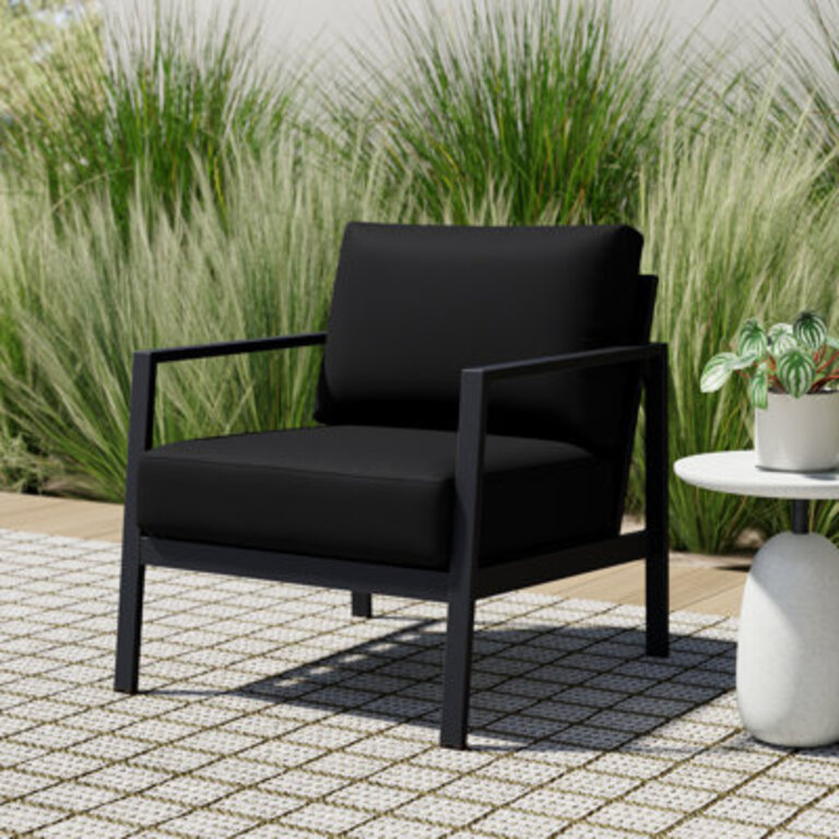Armando Aluminum Outdoor Lounge Chair