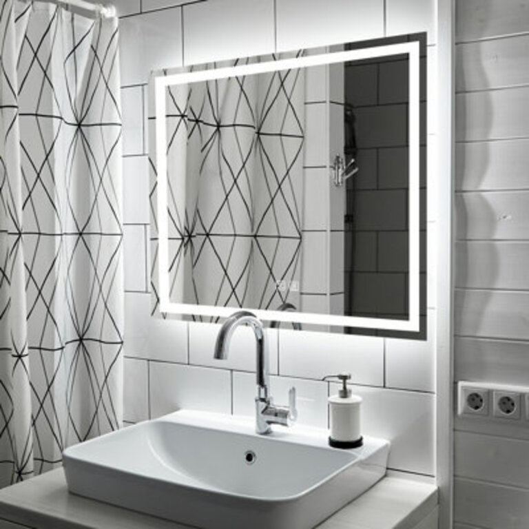 Naliyah LED Bathroom Mirror Dimmable Vanity Mirror Anti-Fog Wall Mounted With Lights