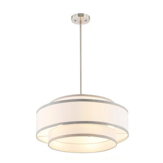 Aasim 18 Modern 4-Light Dimmable Drum Chandelier