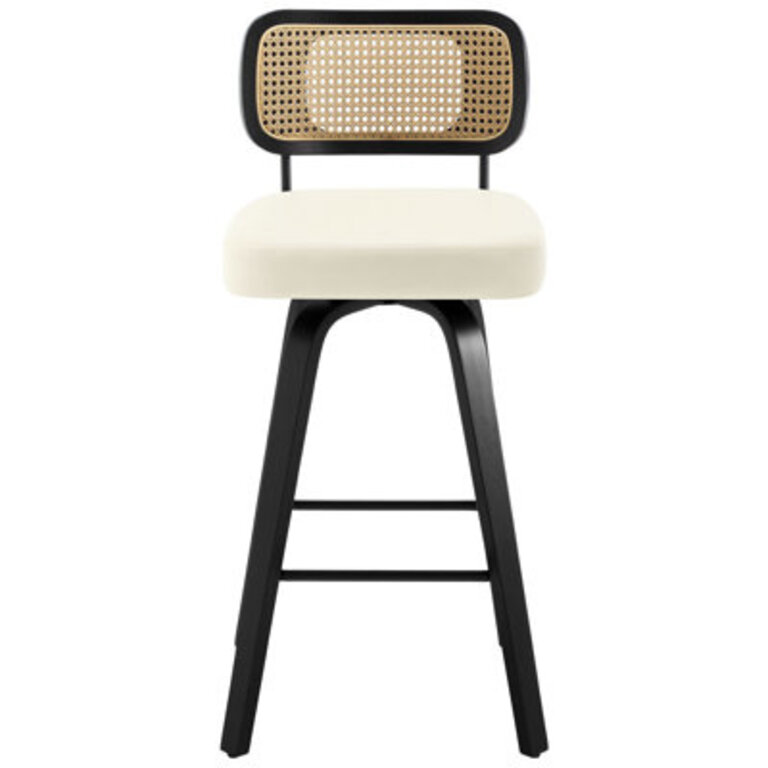 Lucania Swivel Upholstered Counter  Bar Stool