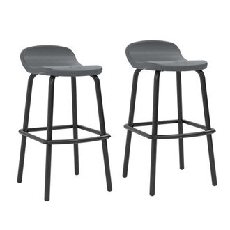Suncast Outdoor Bar Stool Set 2-pack