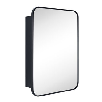 Garnes Recessed or Surface Mount Framed Medicine Cabinet with Adjustable Shelves