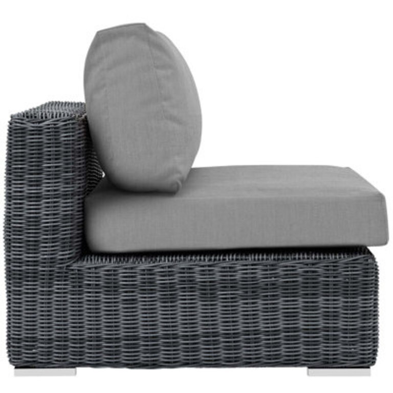 Invite Outdoor Patio Sunbrella Armless