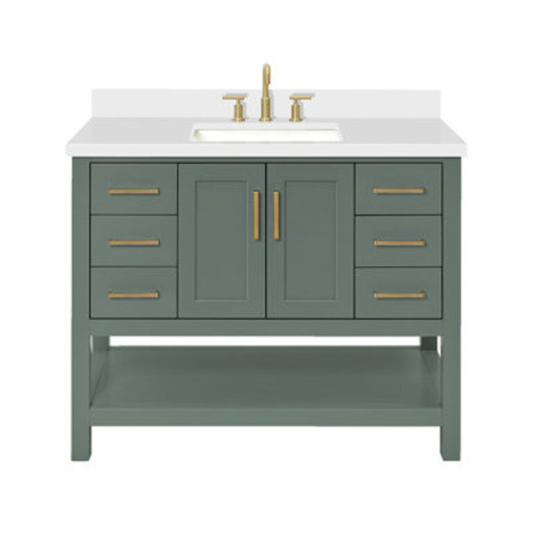 Moille 43 Single Bathroom Vanity Set