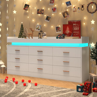 Helaina 9 Drawer 6302 W Dresser