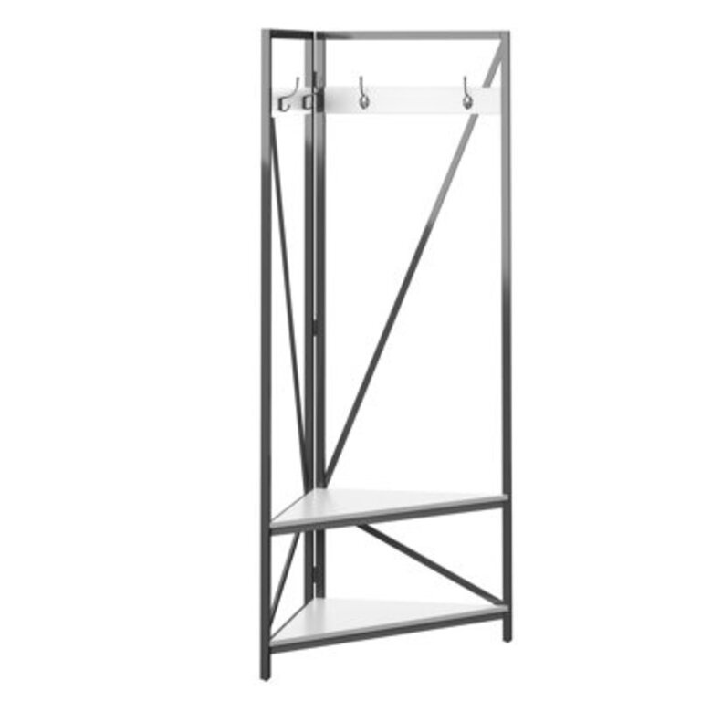 Alayaa Hall Tree 35 Wide with Bench and Shoe Storage