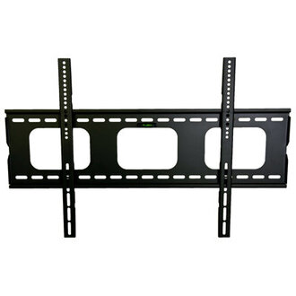 Mount-It Low-Profile TV Wall Mount 1 Slim Fixed Bracket Fits 37 - 80 in TVs and VESA Compatible