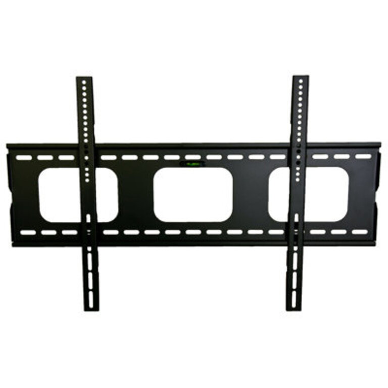 Mount-It Low-Profile TV Wall Mount 1 Slim Fixed Bracket Fits 37 - 80 in TVs and VESA Compatible