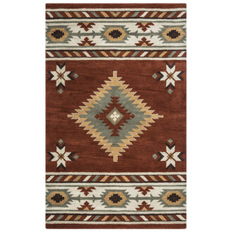Eastman Hand Tufted Wool Geometric Indoor Rug