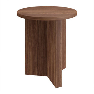 Anders Round End Table with Cross Base