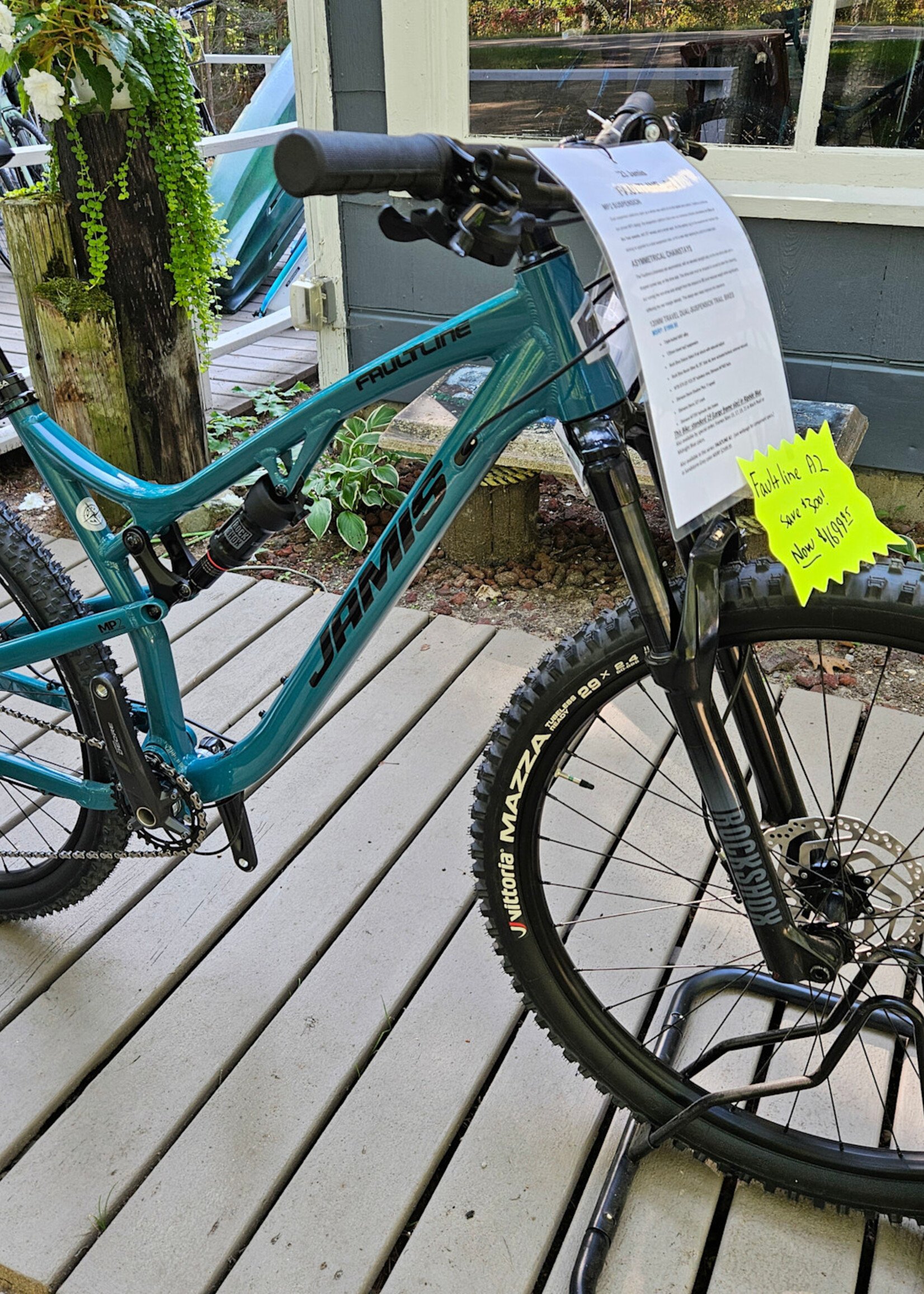 Jamis Bicycles Jamis Faultline A2, Riptide Blue size 19