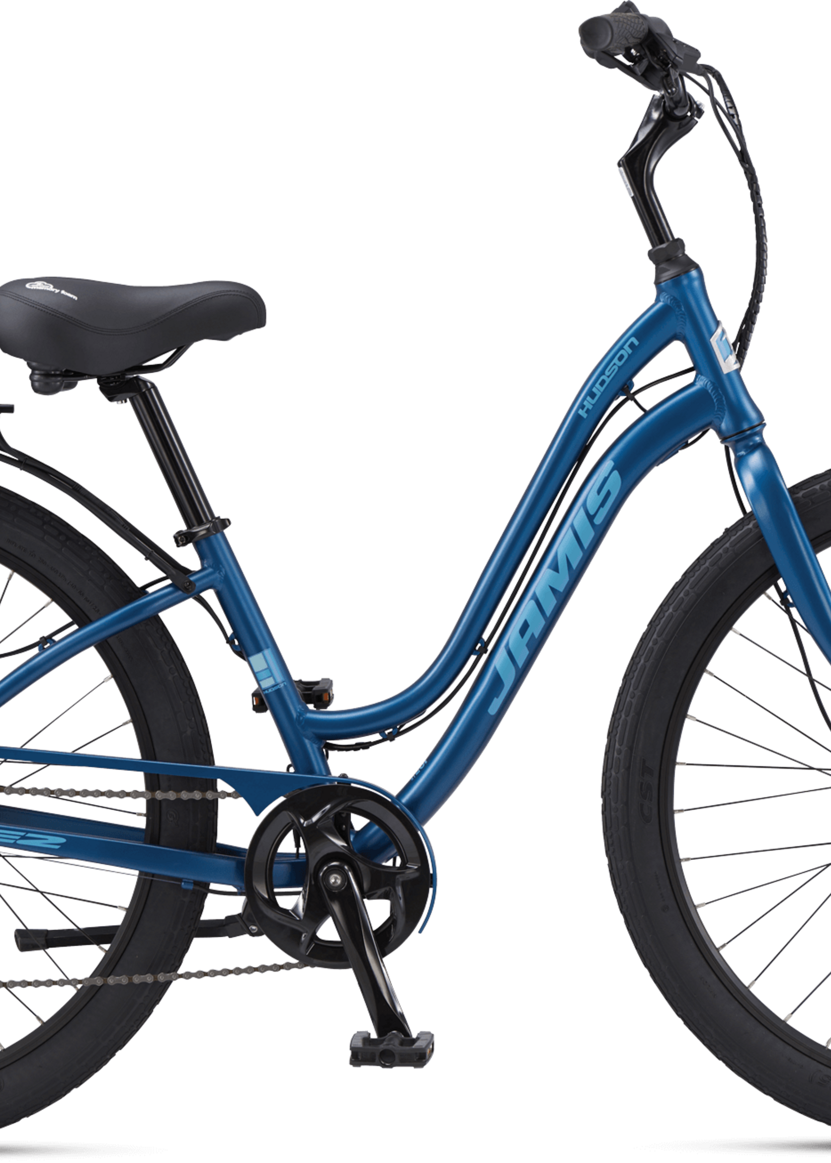 Jamis Bicycles Jamis Hudson E2 cruiser e-bike Step-Thru, Deep Blue size 18