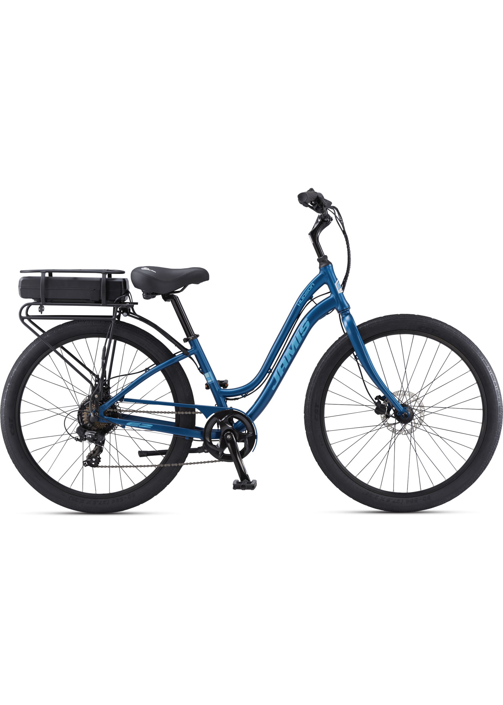 Jamis Bicycles Jamis Hudson E2 cruiser e-bike Step-Thru, Deep Blue size 18