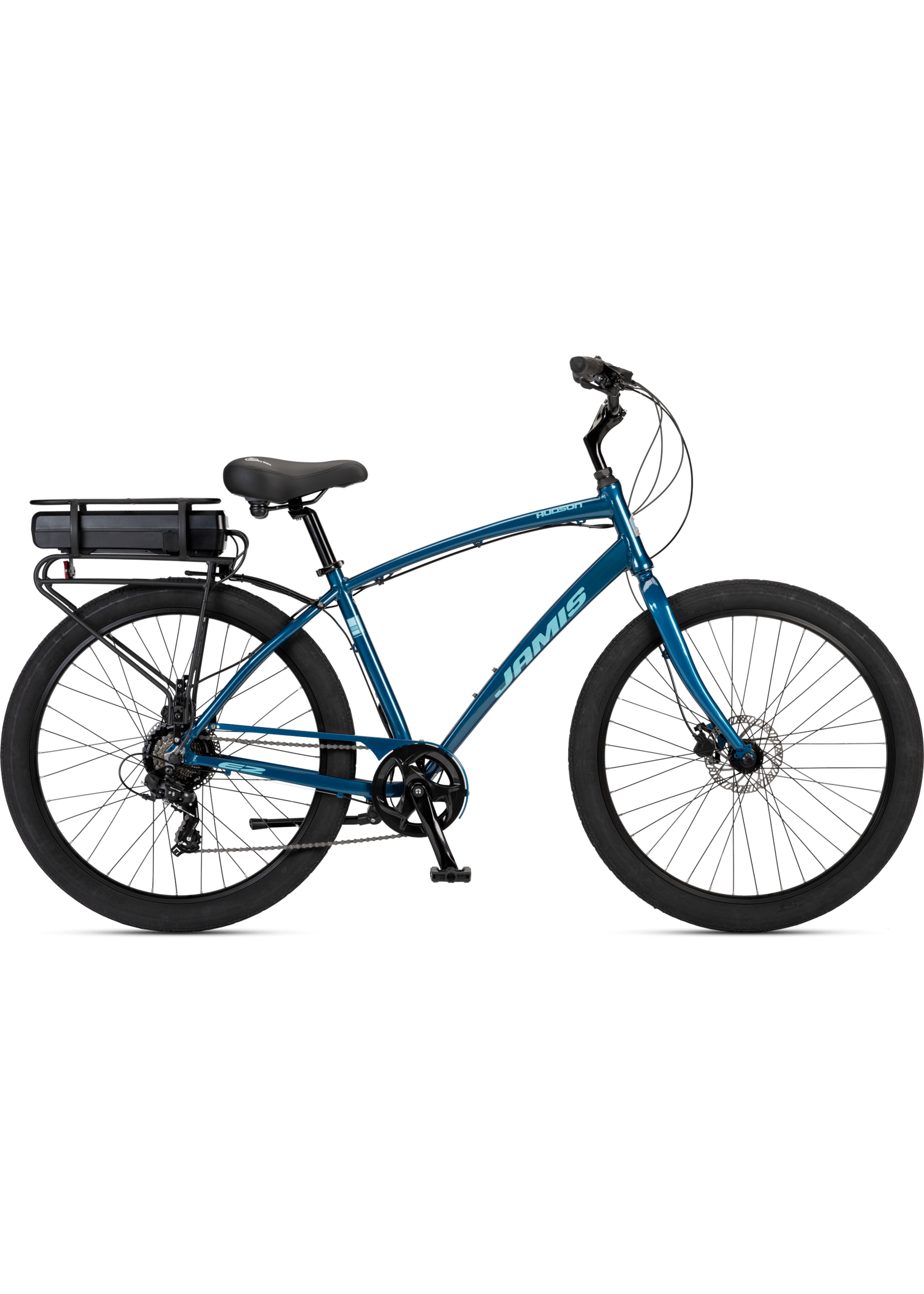 Jamis Bicycles Jamis Hudson E2 cruiser e-bike, Deep Blue size 19
