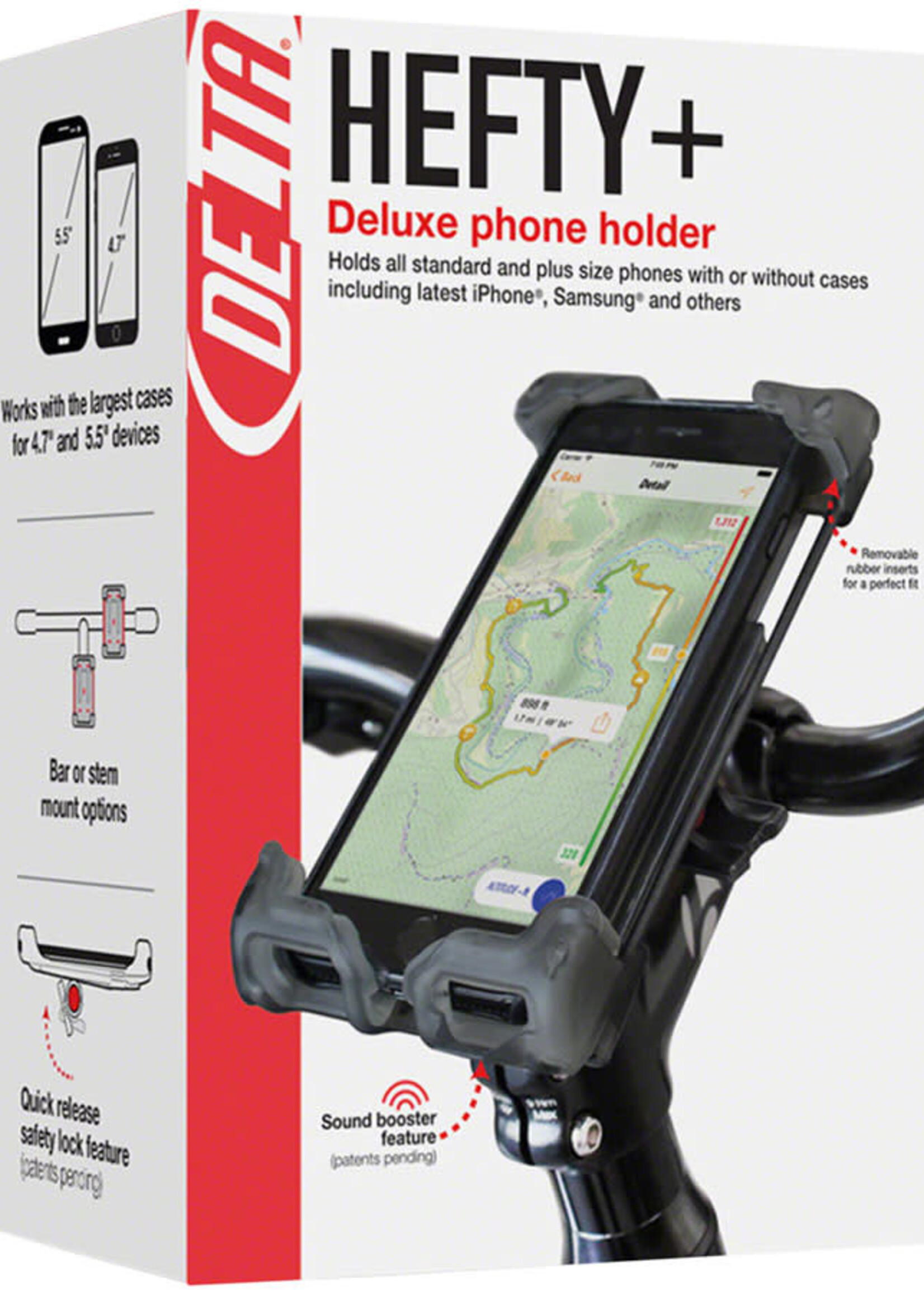 Delta Delta Hefty+ Deluxe Phone Holder