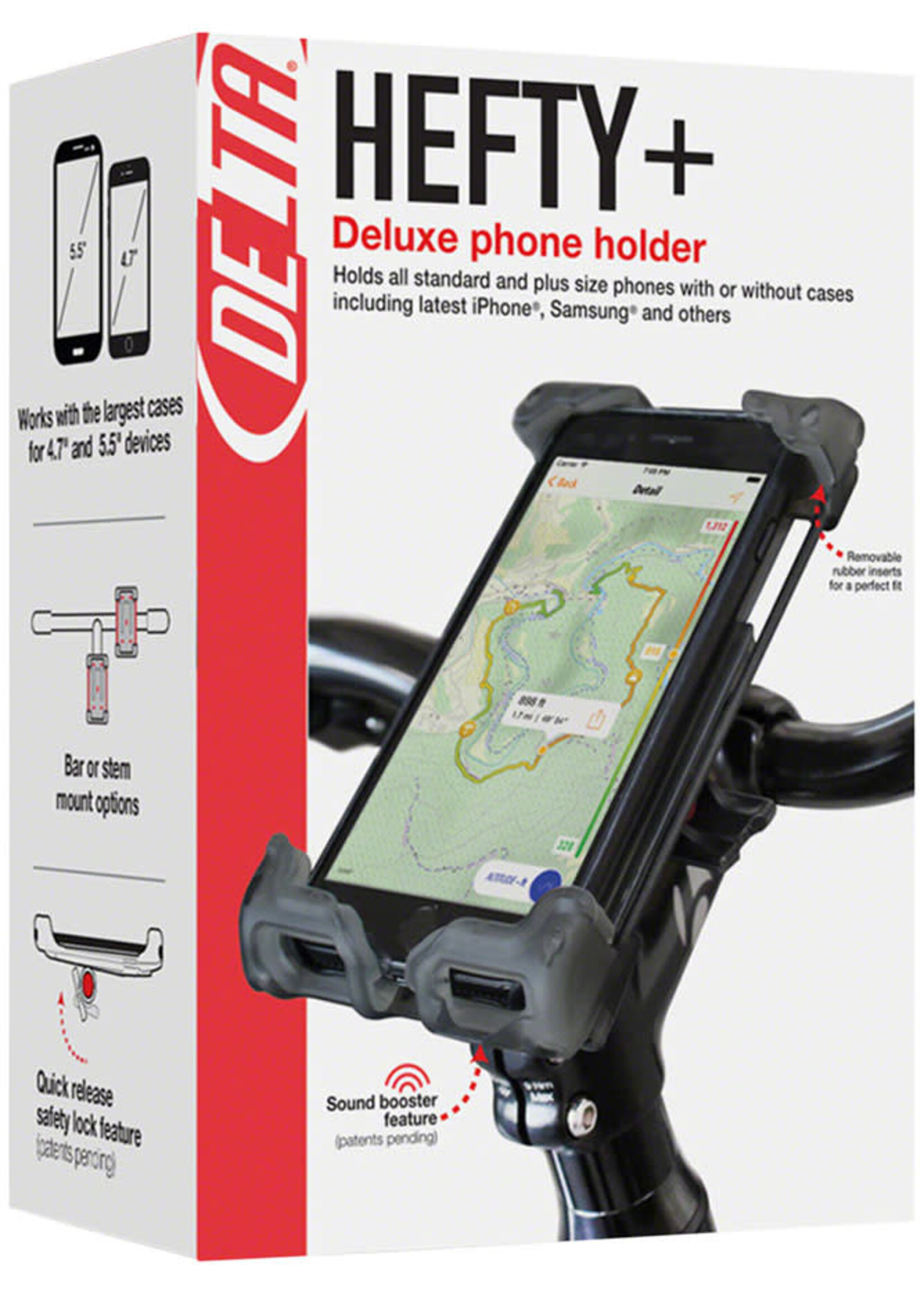 Delta Delta Hefty+ Deluxe Phone Holder