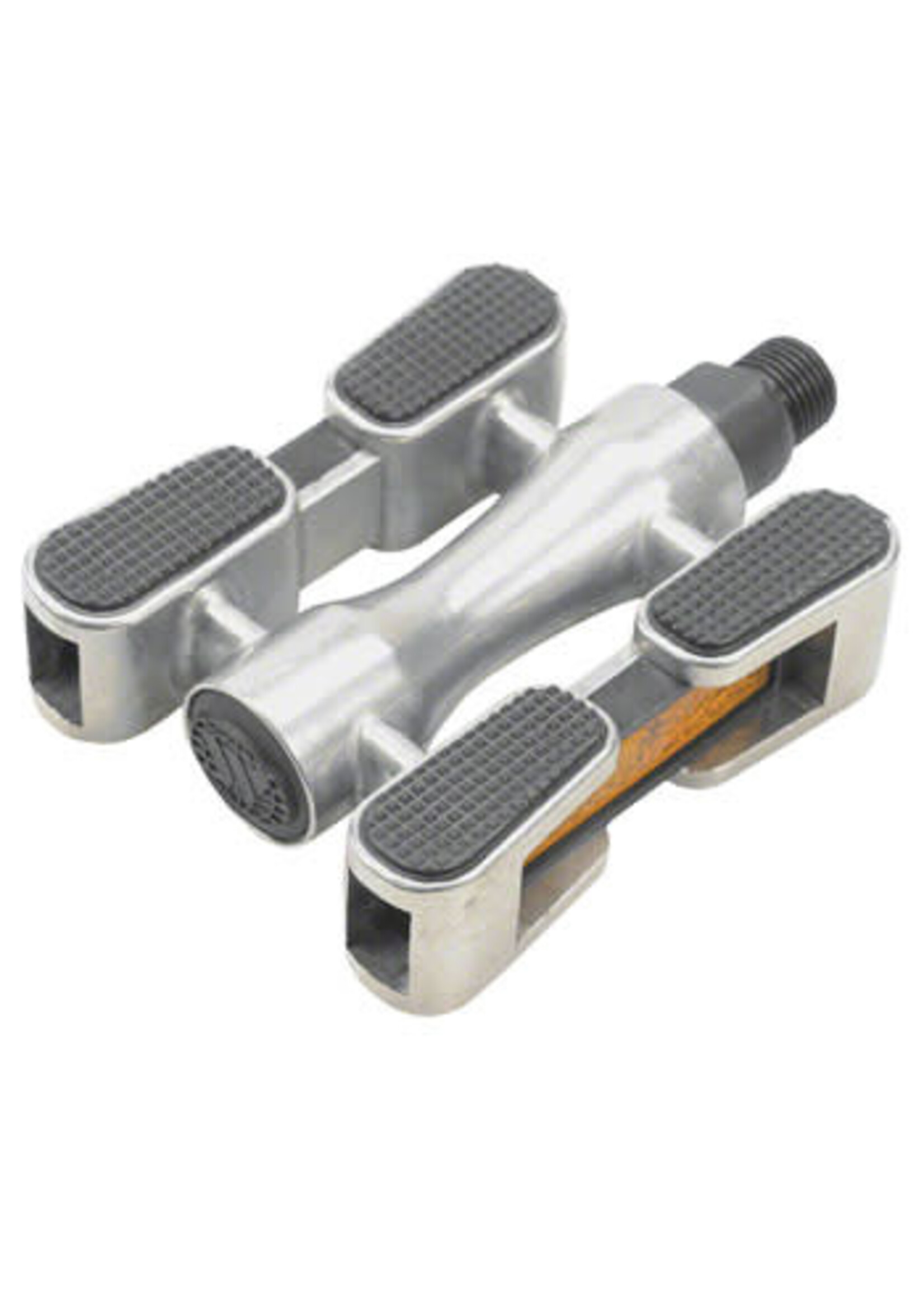 Dimension Dimension Cruiser Pedals - Platform, Aluminum, 9/16, Silver/black