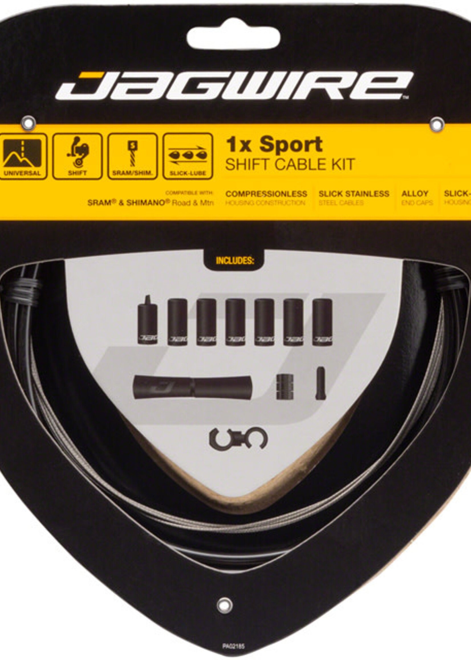 Jagwire Jagwire 1X Sport Shift Cable Kit Slick Stainless