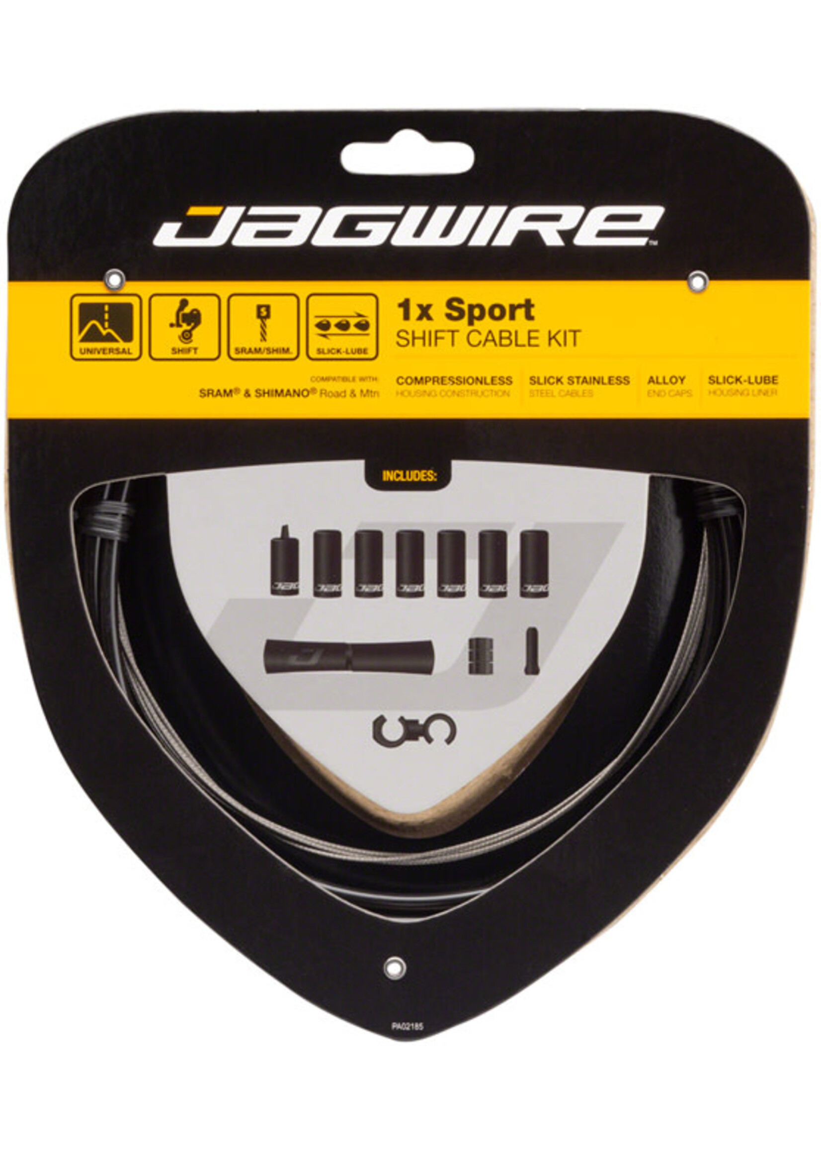 Jagwire Jagwire 1X Sport Shift Cable Kit Slick Stainless