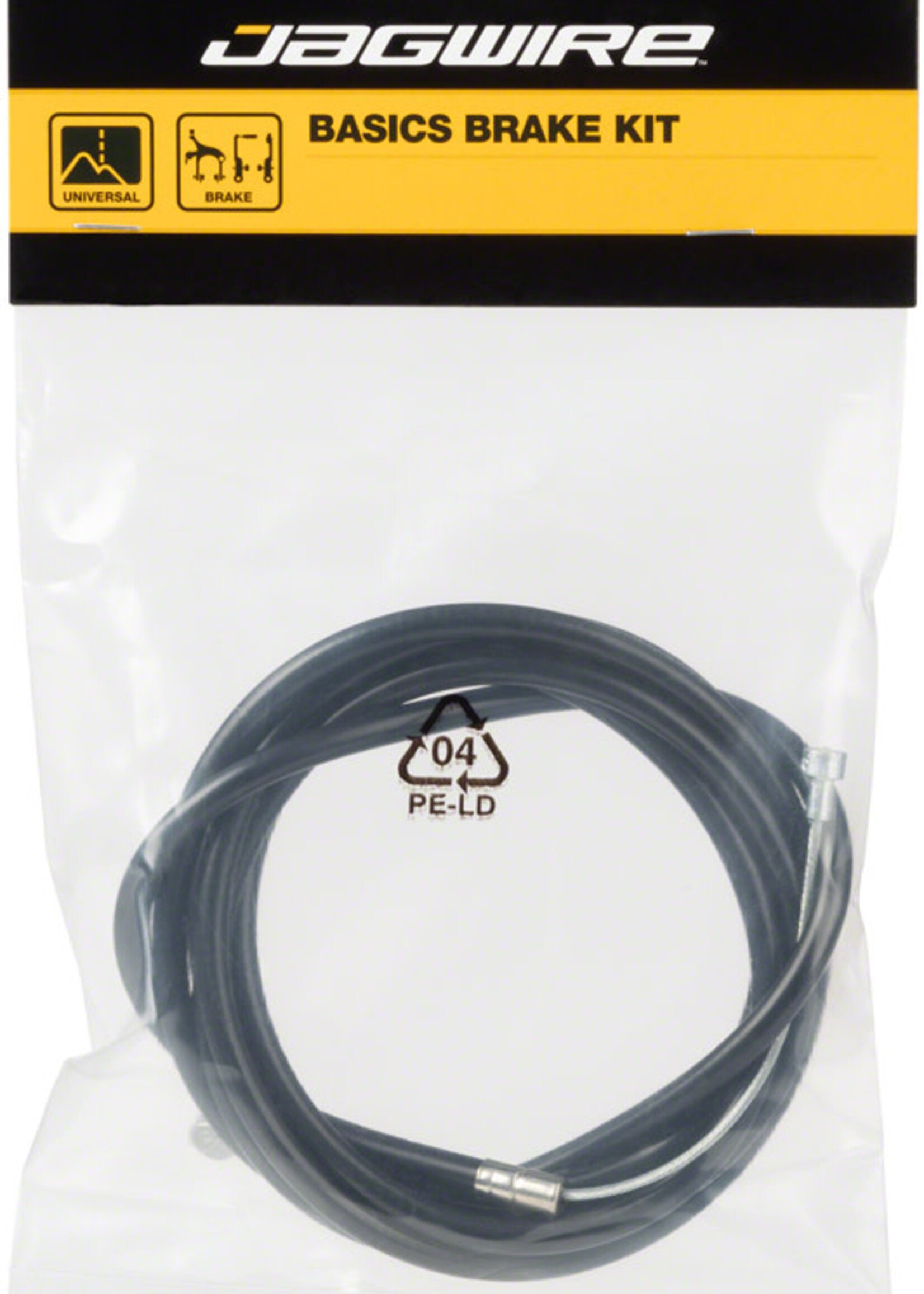 Jagwire Jagwire Basics Brake Cable and Housing Assembly, Black