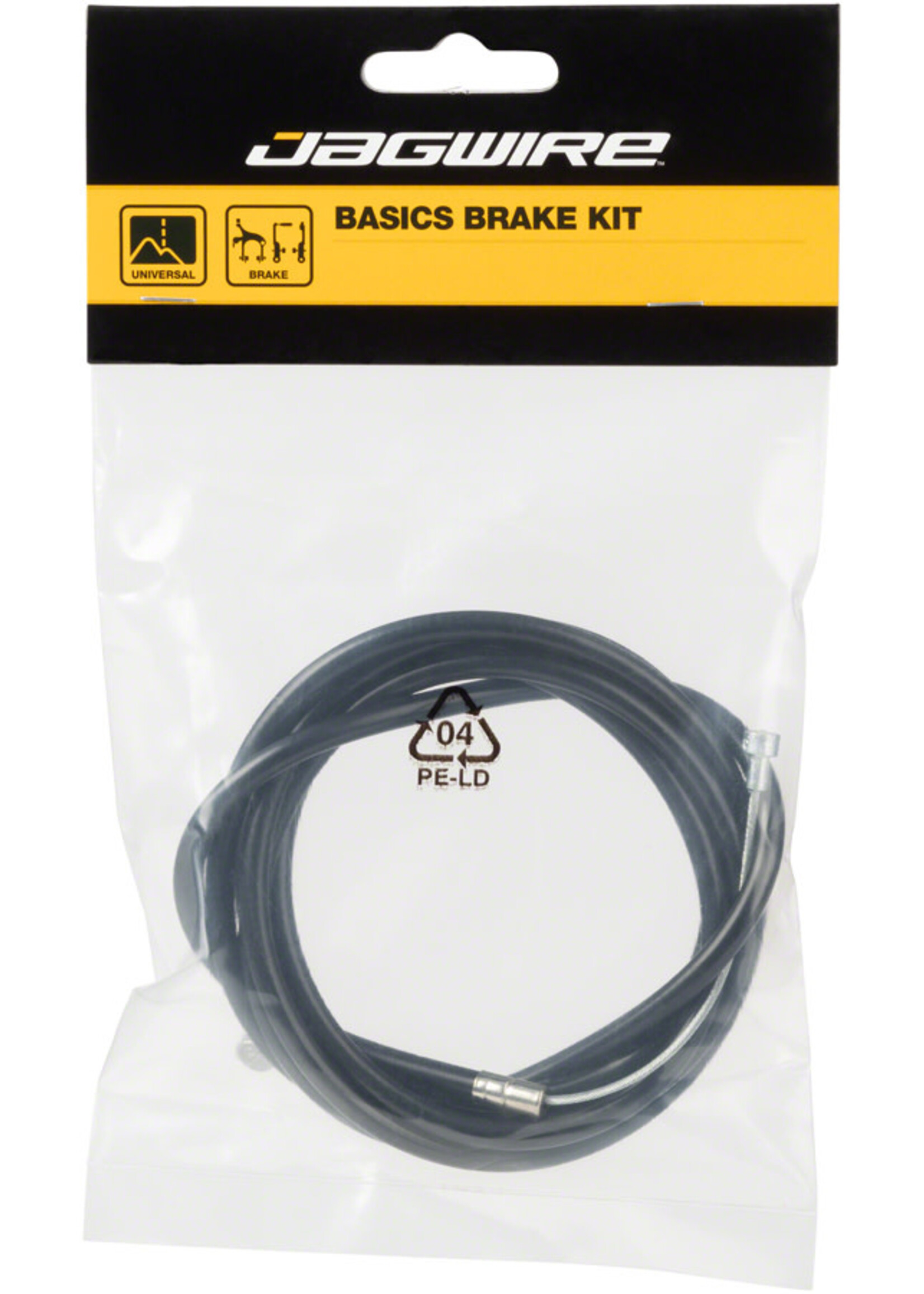 Jagwire Jagwire Basics Brake Cable and Housing Assembly, Black