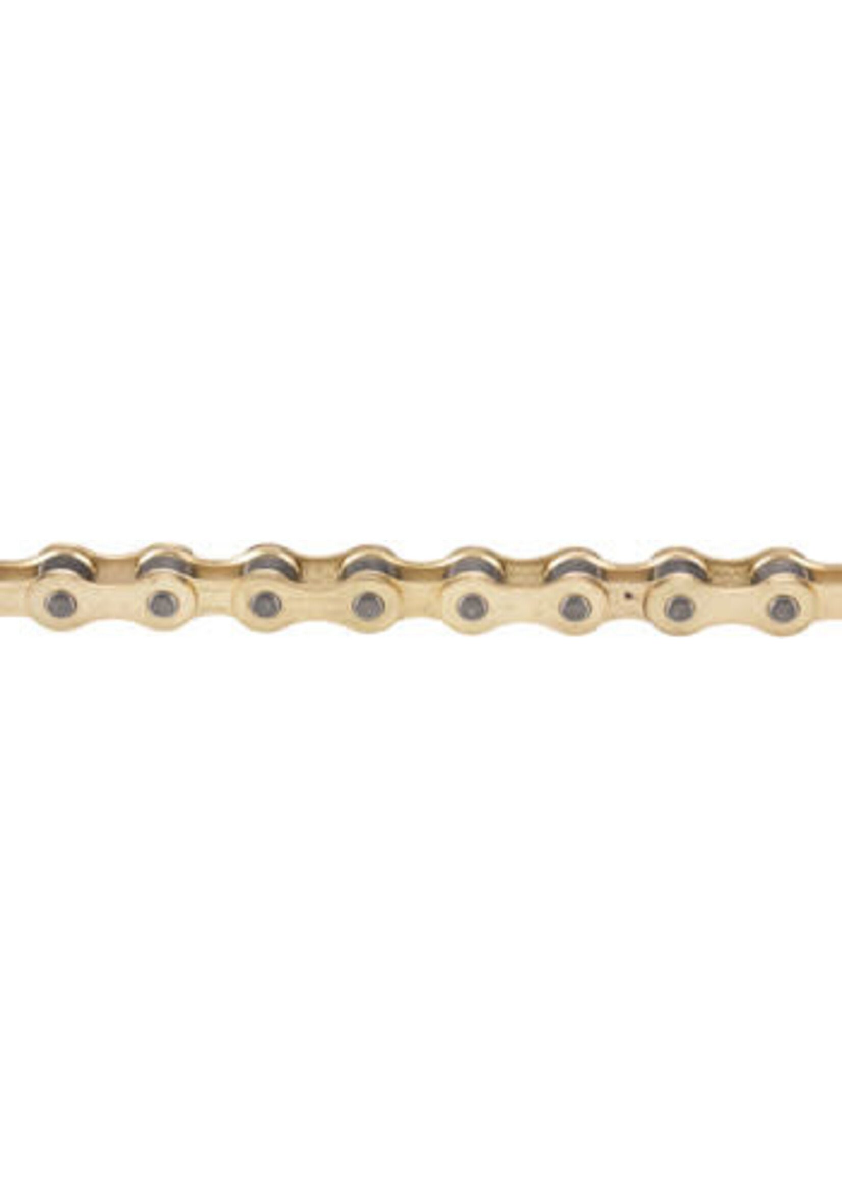 KMC KMC S1 Chain - Single Speed 1/2" x 1/8", 112 Links, Gold