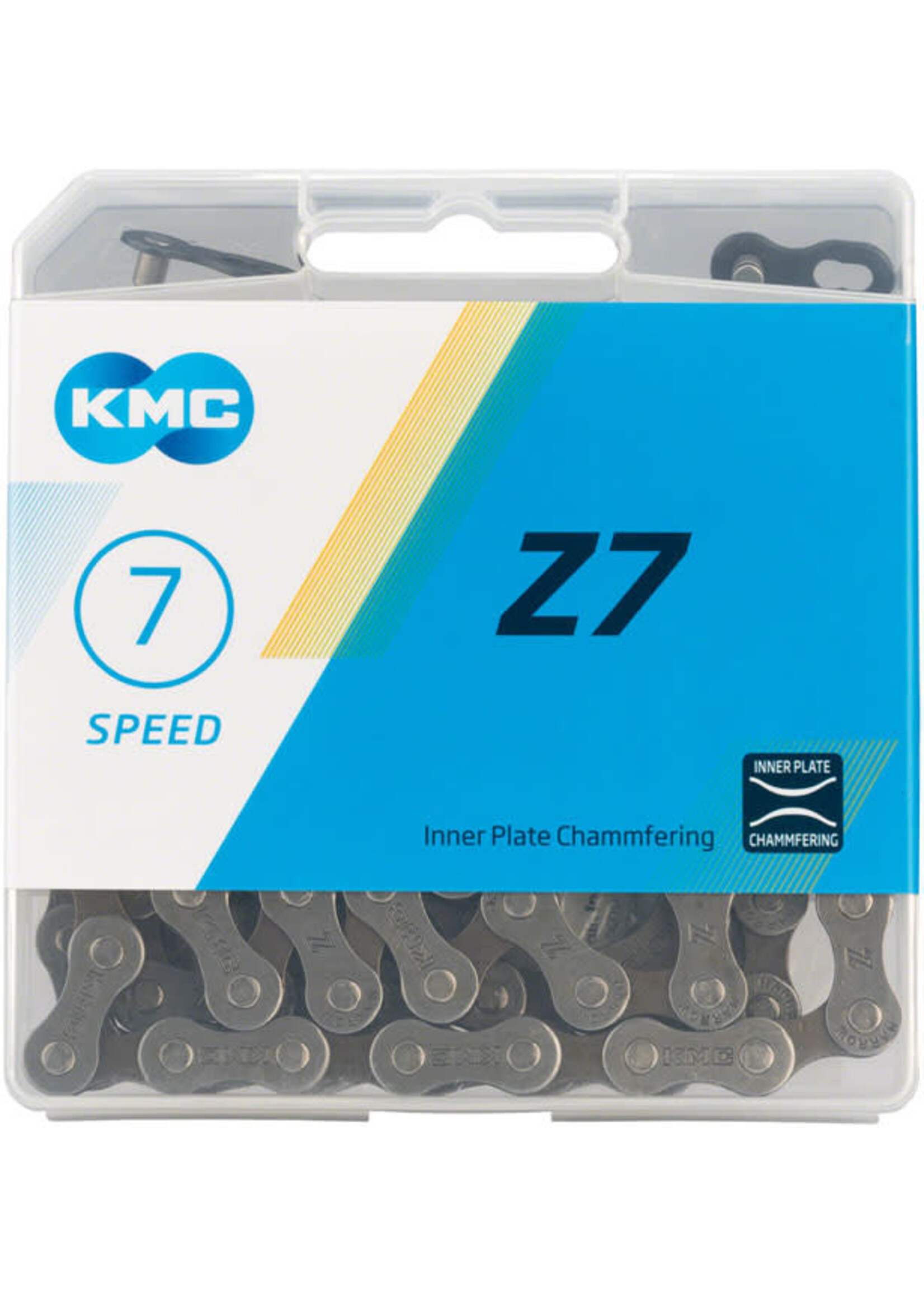 KMC KMC Z7 Chain - 7-Speed, 116 Links, Gray/Brown