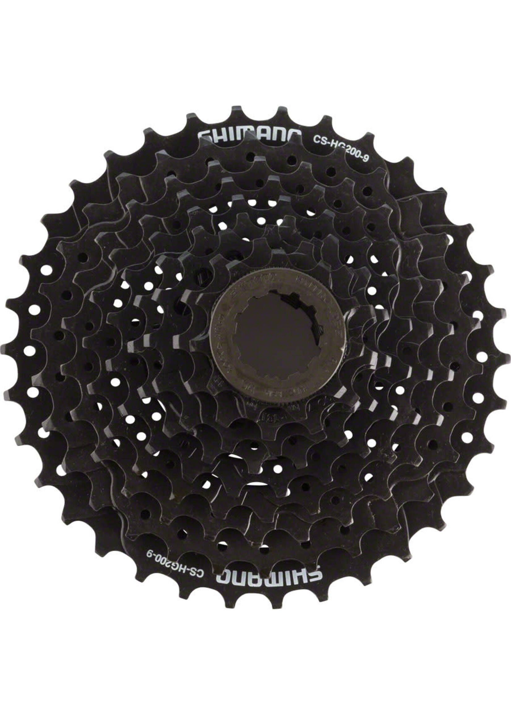 Shimano Shimano Tourney CS-HG200 Cassette - 9 Speed, 11-34t, Black