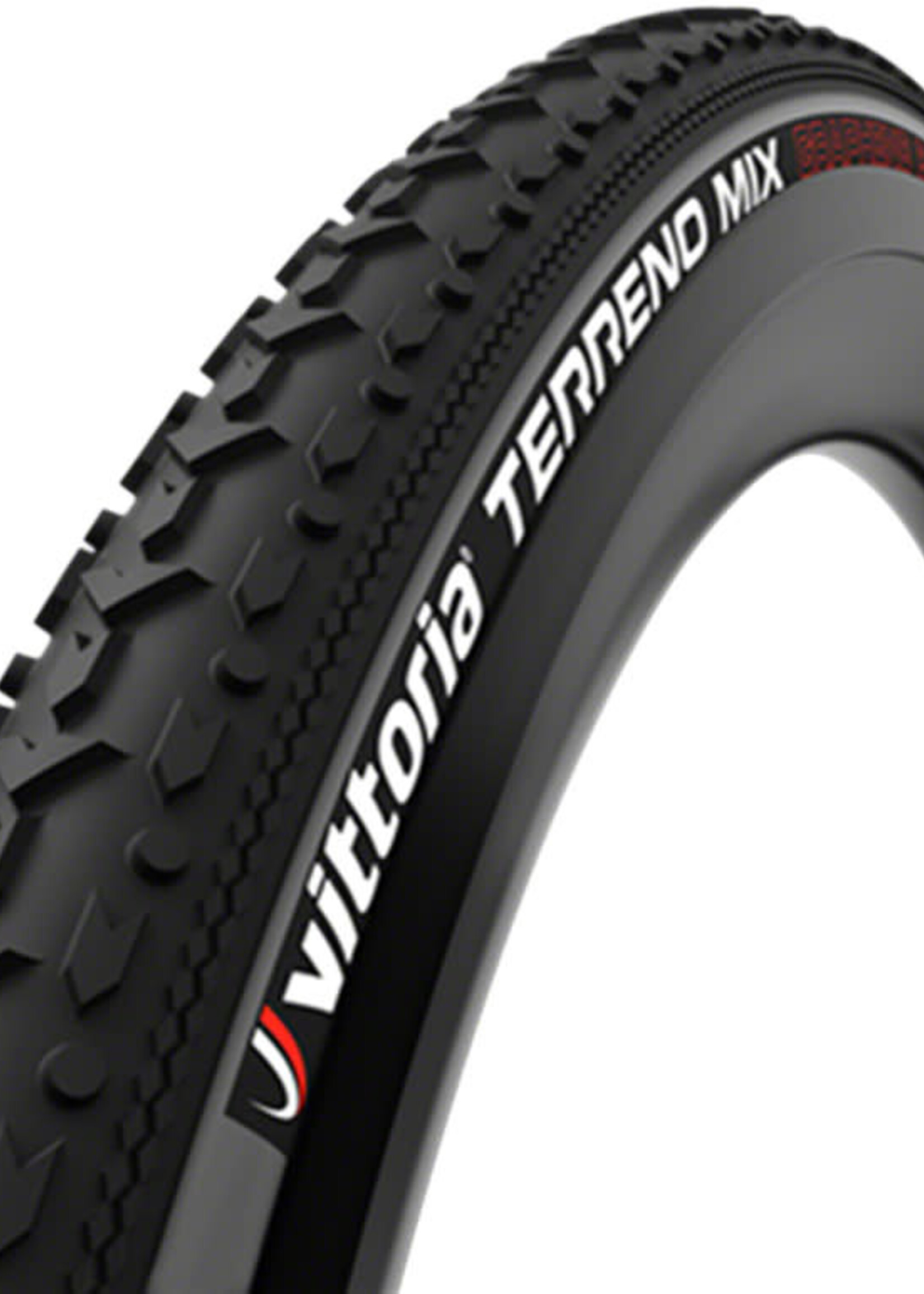 Vittoria Vittoria Terreno Mix Tire - 700 x 40, Tubeless, Folding, Black/Anthracite, 1C, TNT, G2.0