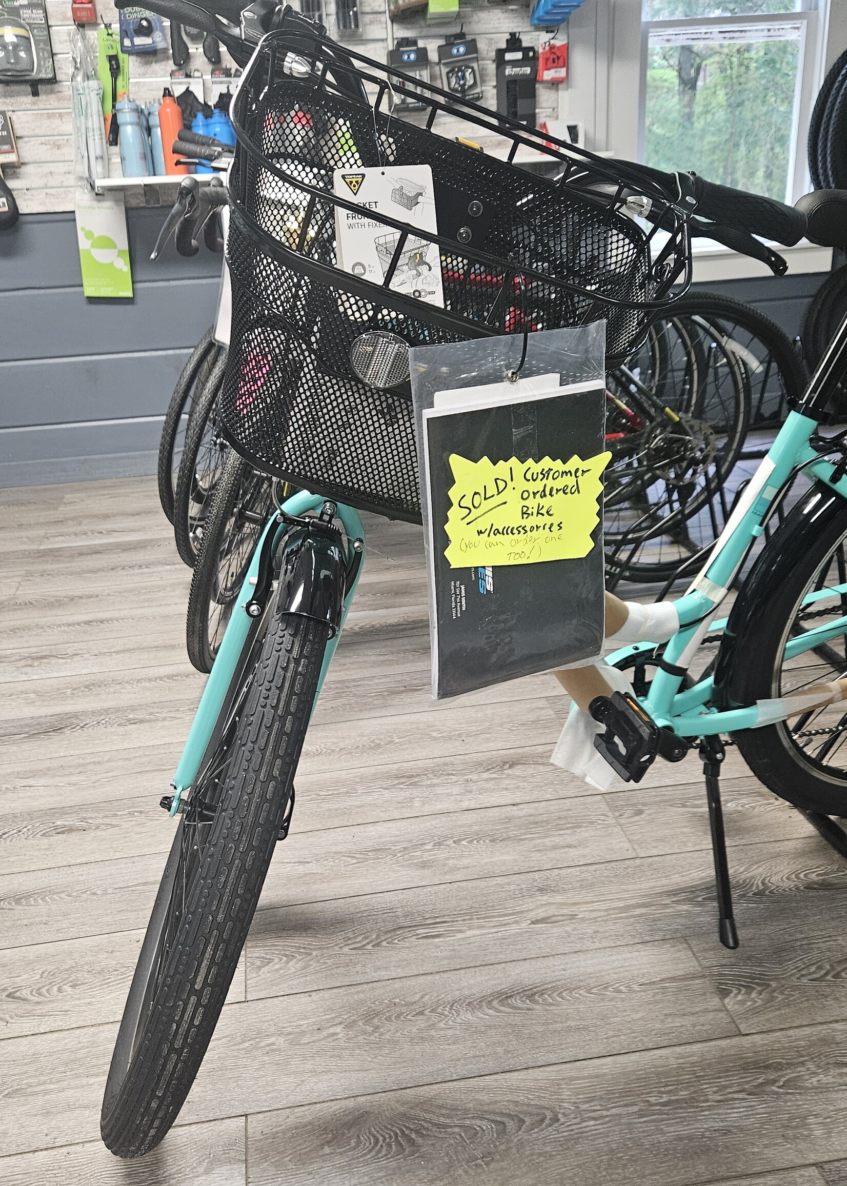 Jamis Bicycles Jamis Hudson, Vanilla Mint 18 Step-thru