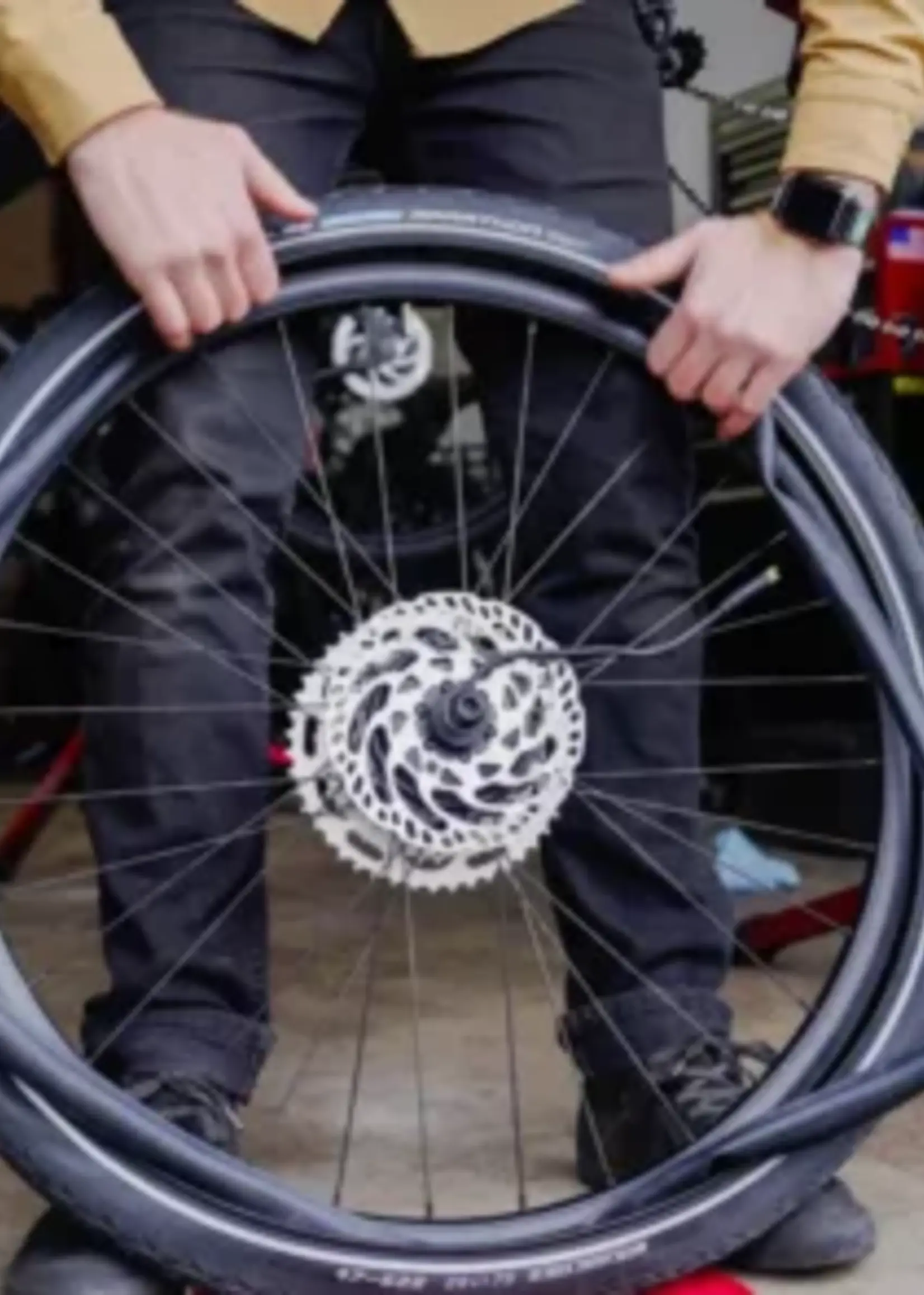 E-bike (rear) Install Tire &/or Tube