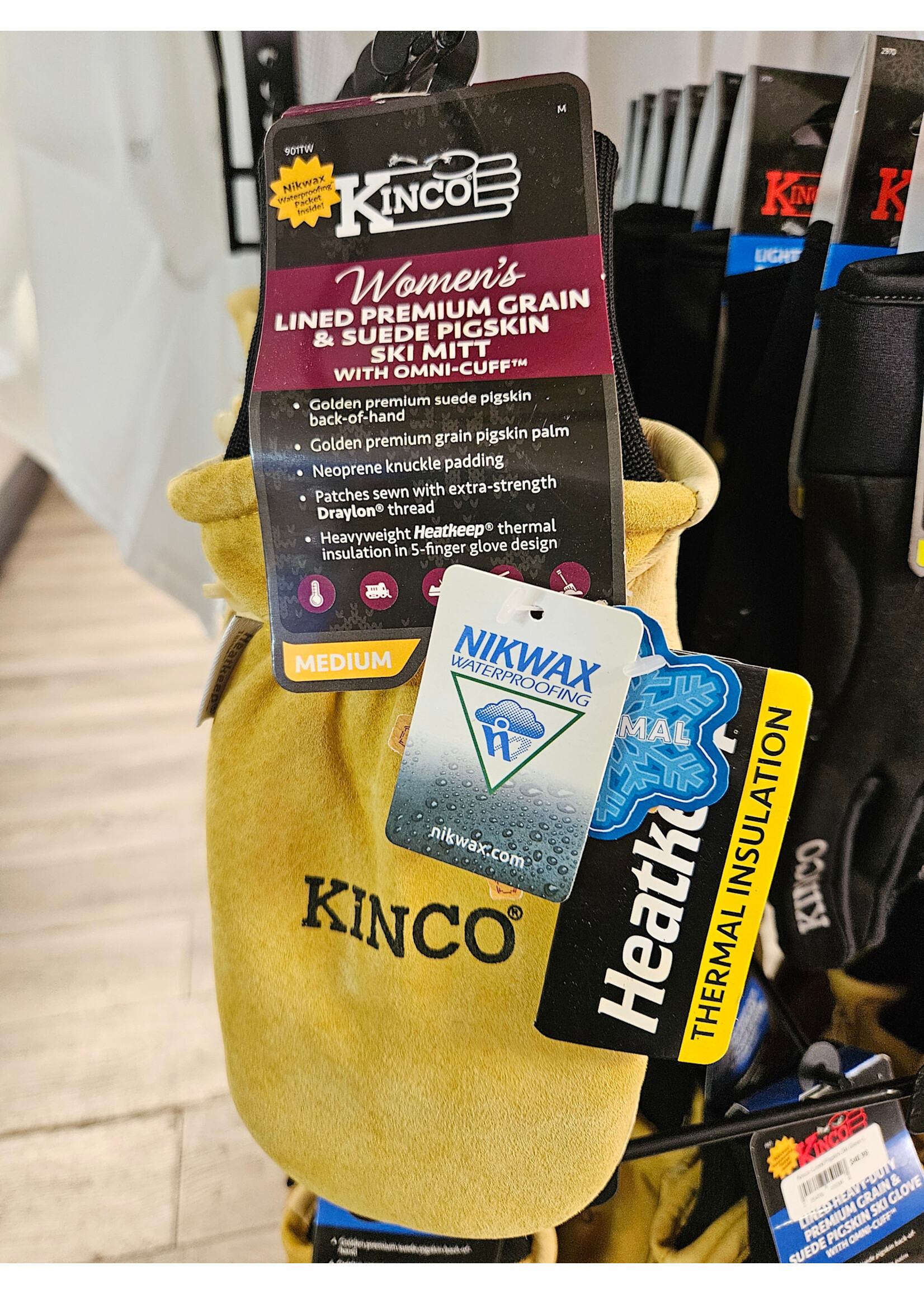 Kinco Kinco Womens Lined Pigskin Ski Mitt