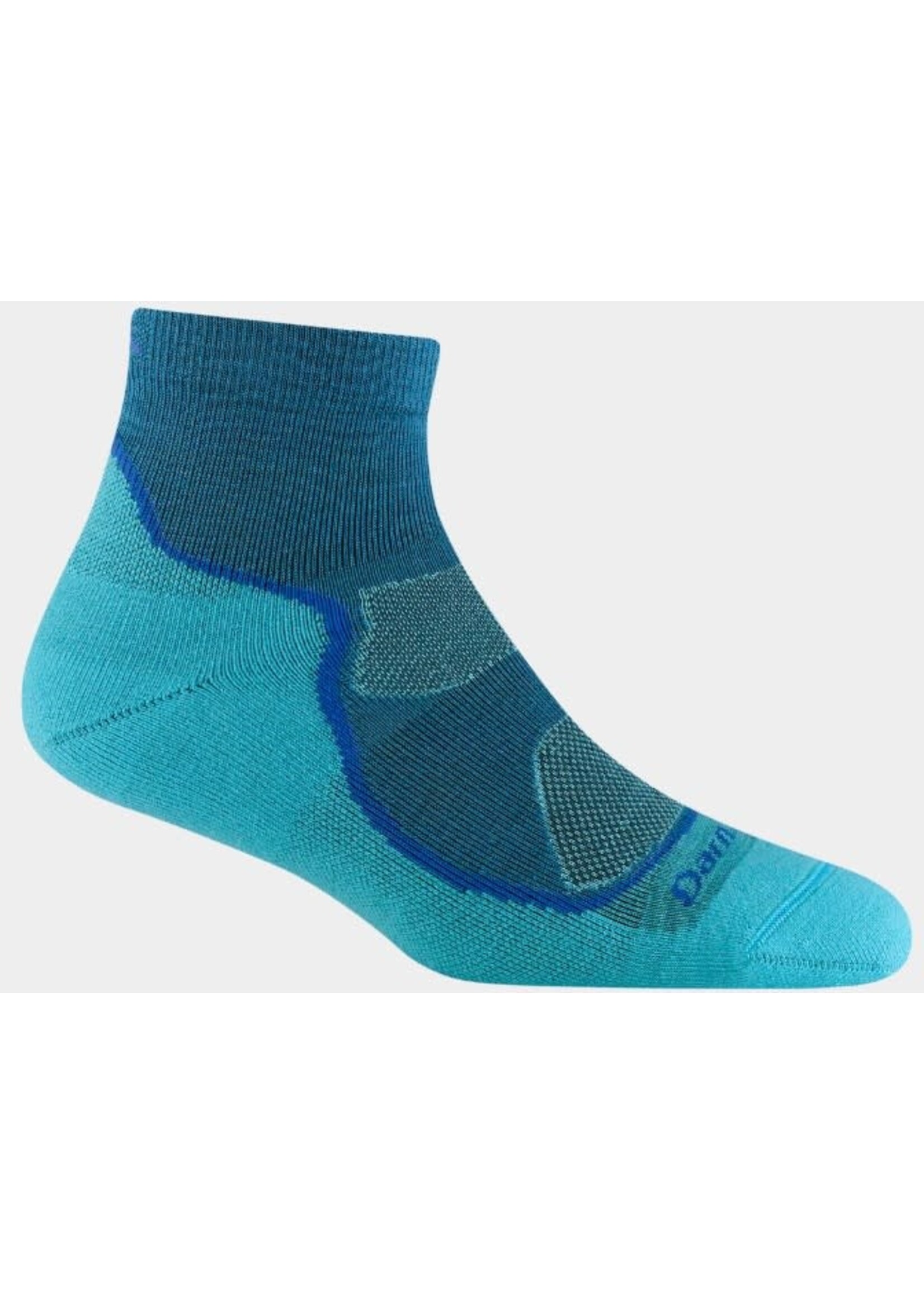 Darn Tough Women's Light Hiker Quarter Lightweight Hiking Socks (1987)