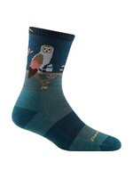 Darn Tough Women's Critter Club Micro Crew Lightweight Hiking Socks (5001) Teal