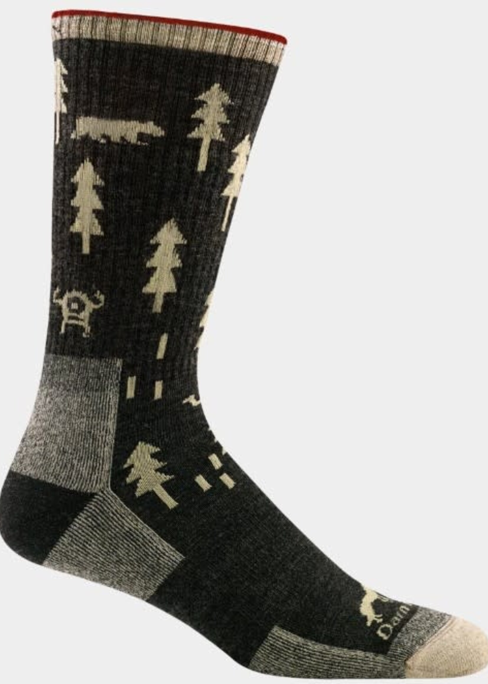 Darn Tough Men's ABC Boot Midweight Hiking Socks (1964) Black