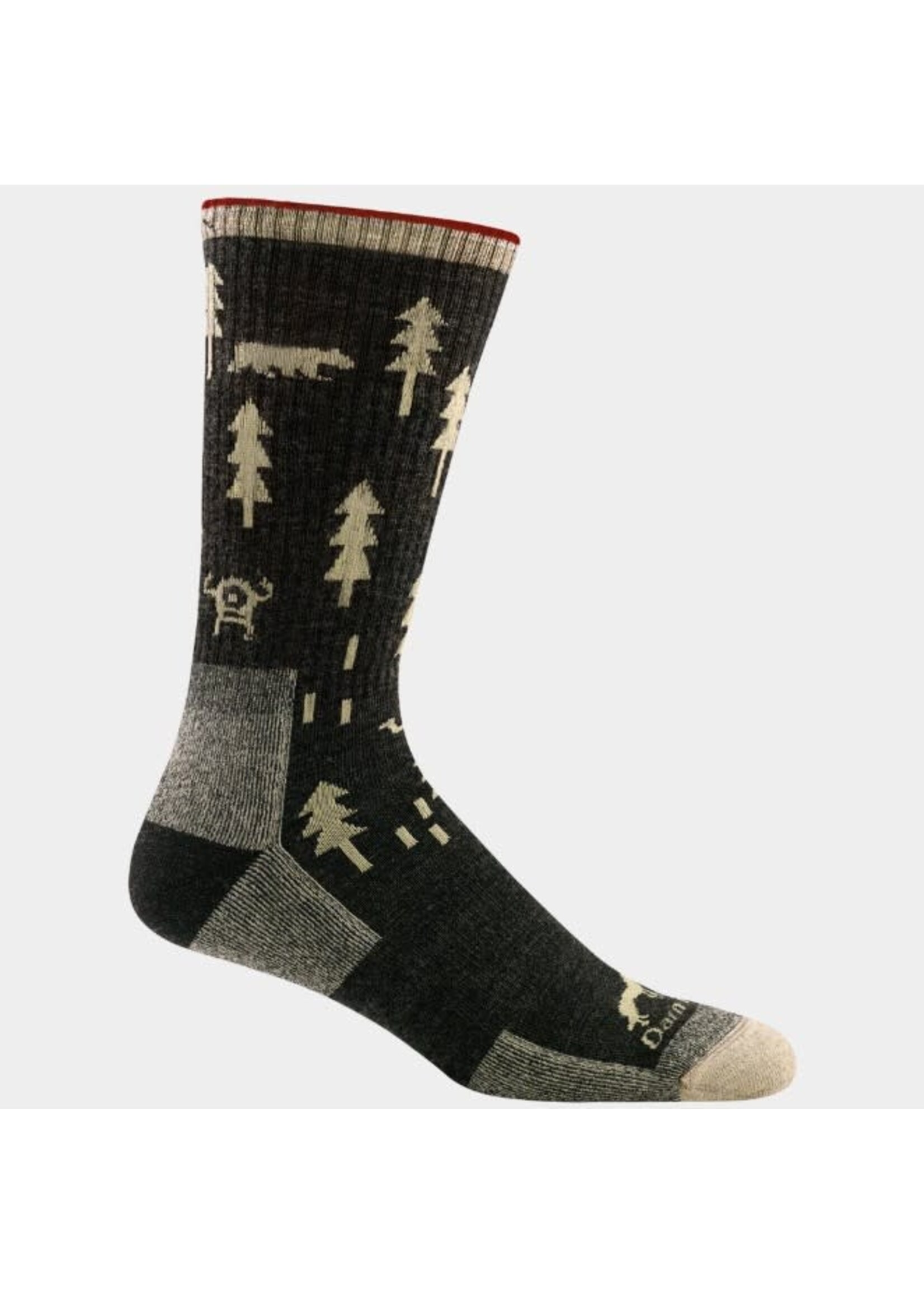 Darn Tough Men's ABC Boot Midweight Hiking Socks (1964) Black