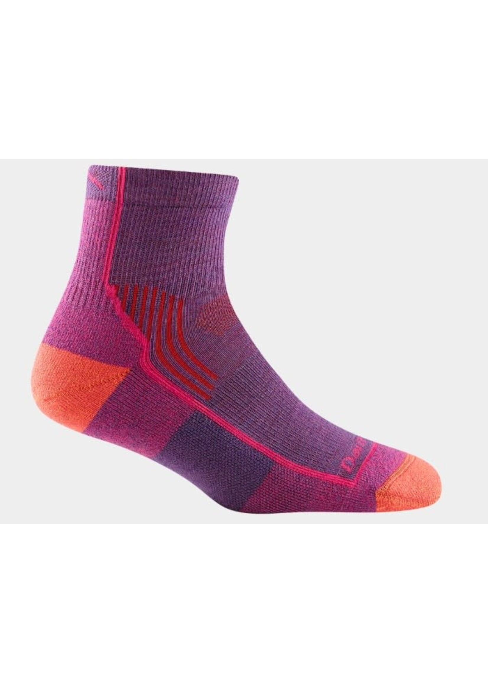 Darn Tough Women's Hiker Quarter Midweight Hiking Socks (1958)