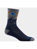Darn Tough CDT Micro Crew Lightweight Hiking Socks (1998) Eclipse