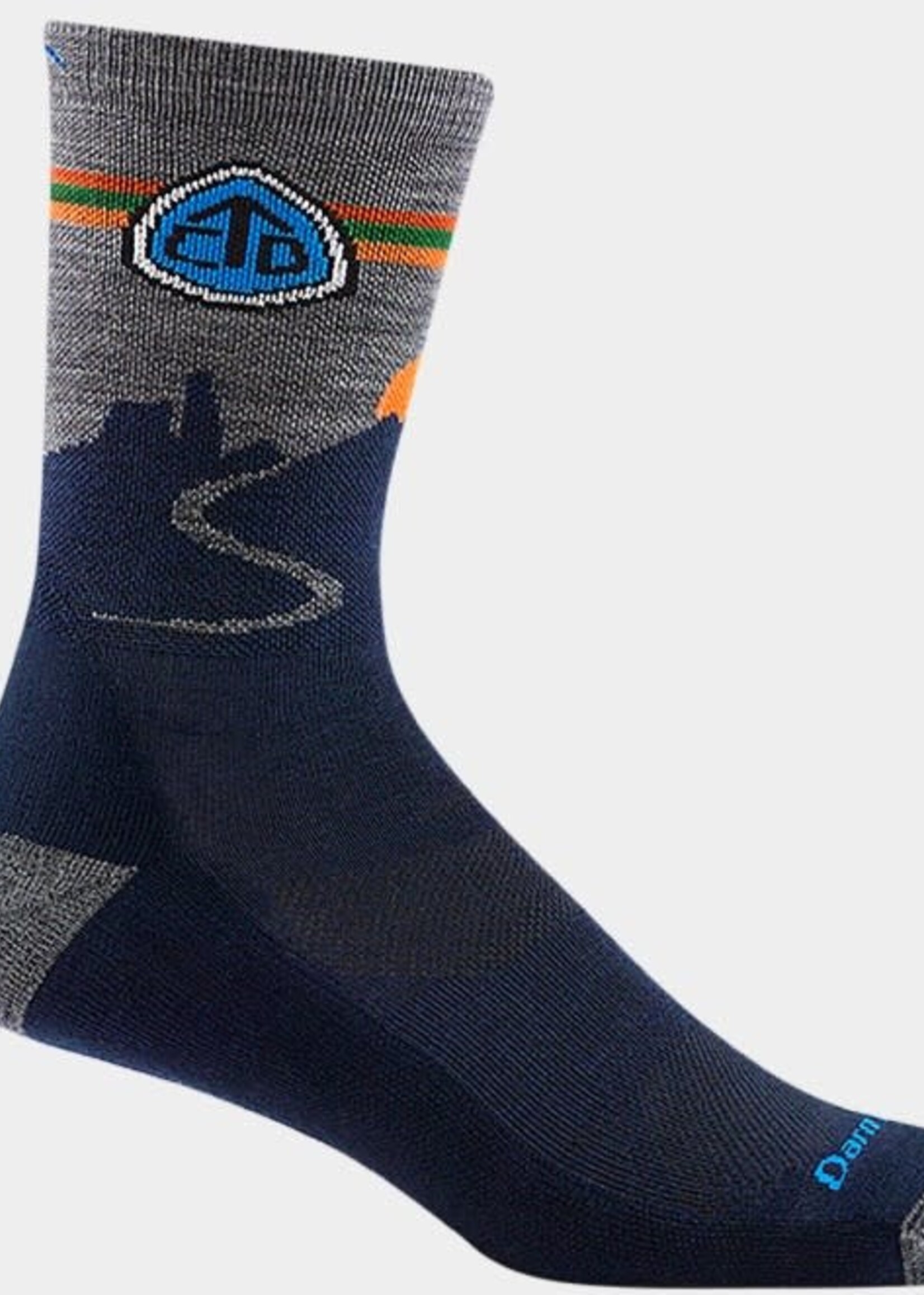 Darn Tough CDT Micro Crew Lightweight Hiking Socks (1998) Eclipse