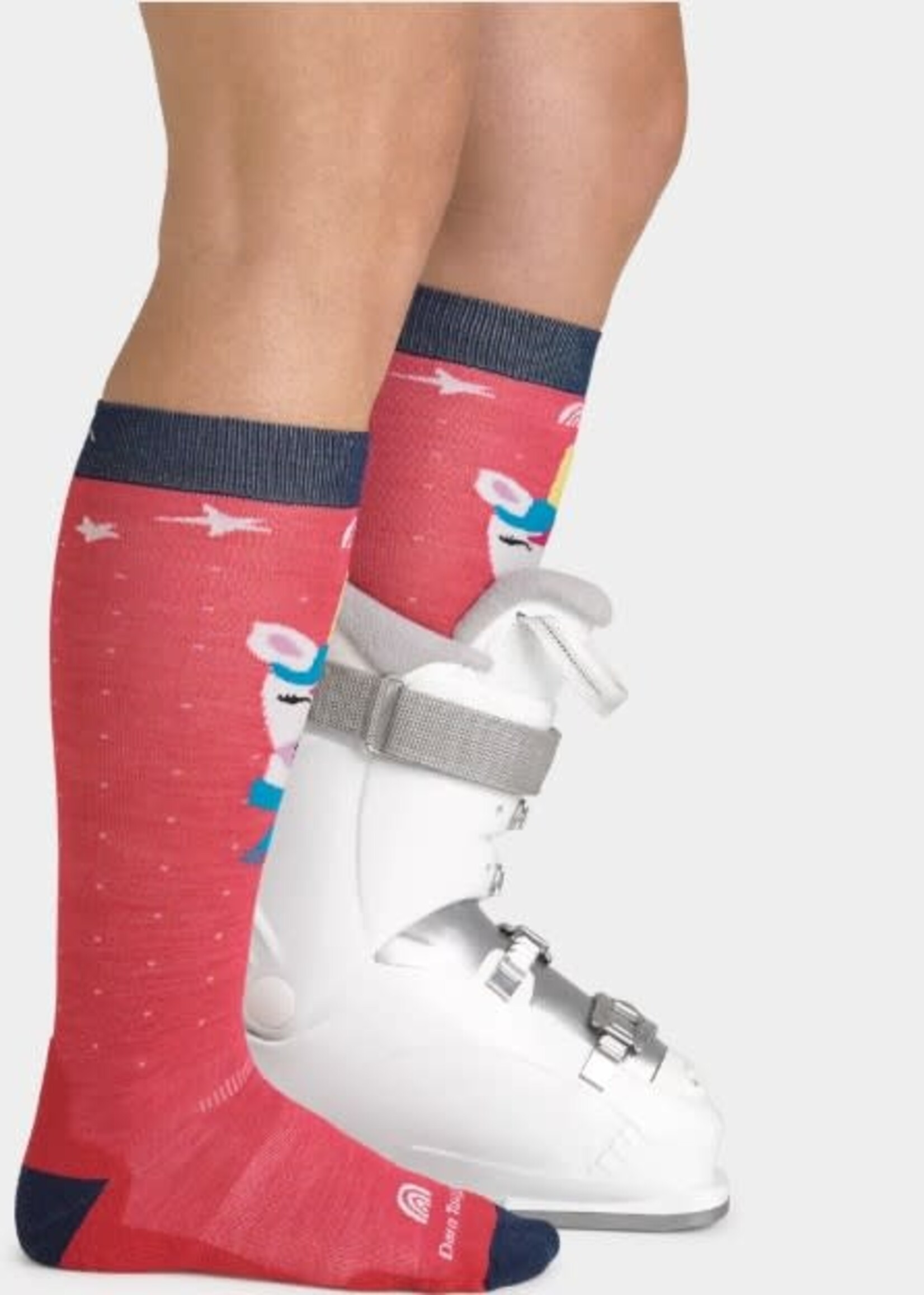 Darn Tough Kids Magic Mountain Over-the-Calf Midweight Ski & Snowboard Socks