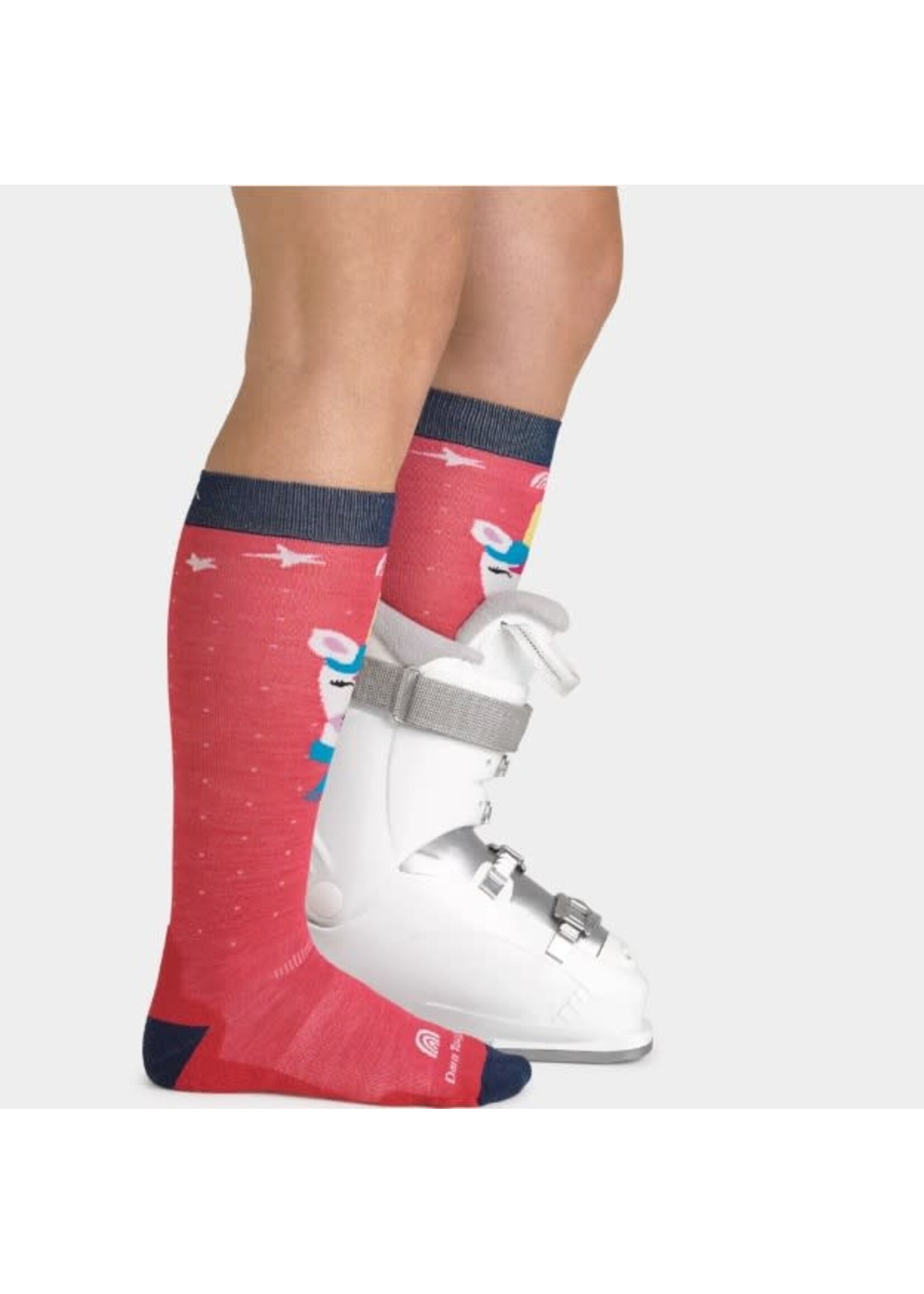 Darn Tough Kids Magic Mountain Over-the-Calf Midweight Ski & Snowboard Socks