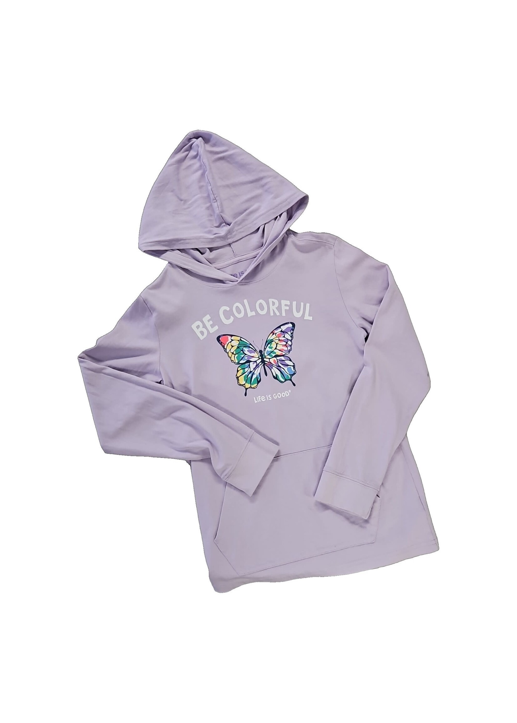 Life is Good Kids Hooded Crusher Be Colorful Tie LilPur