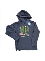 Life is Good Kids Hooded Crusher Bears Walking Thru