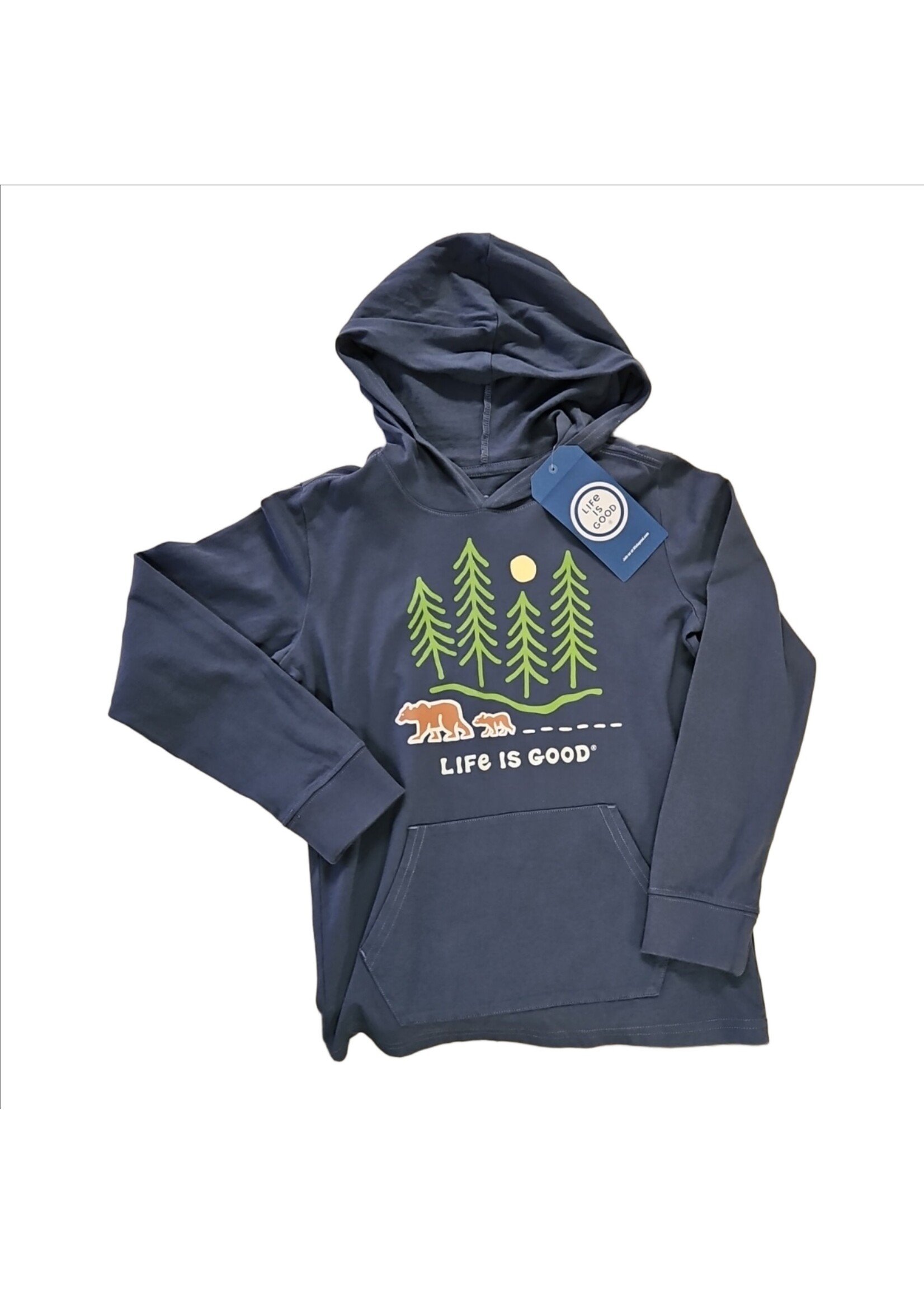 Life is Good Kids Hooded Crusher Bears Walking Thru