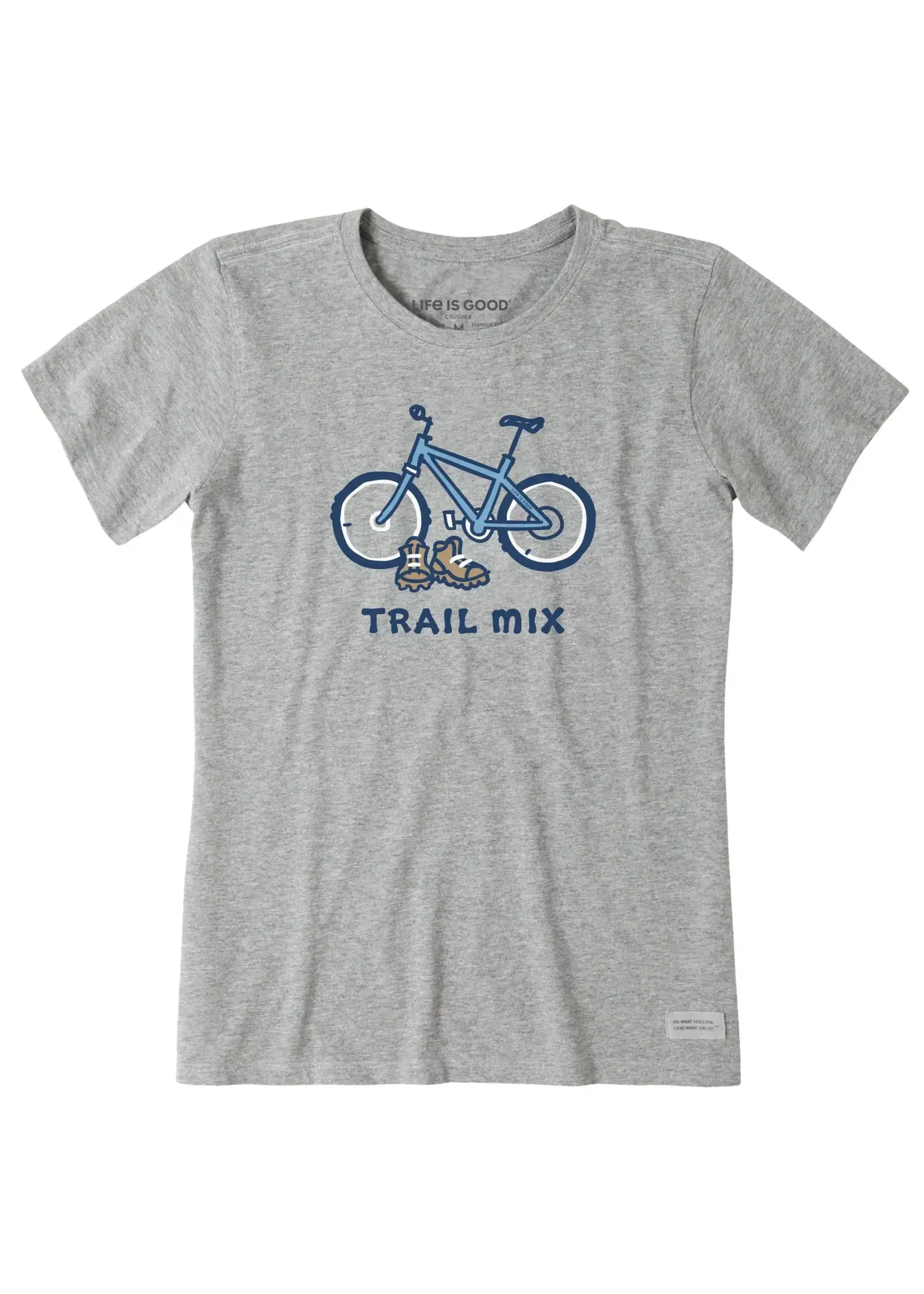 Life is Good Women's Trail Mix Short Sleeve Crusher Tee
