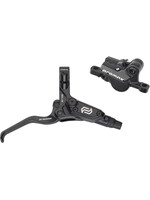 Promax Promax Solve DSK-923 Disc Brake and Lever Set - Rear, 2-Piston Hydraulic, Post Mount, Black